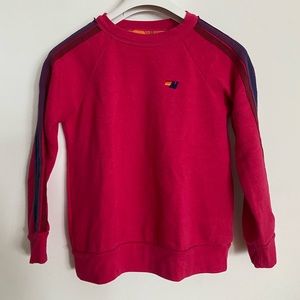 A pink Aviator Nation sweatshirt